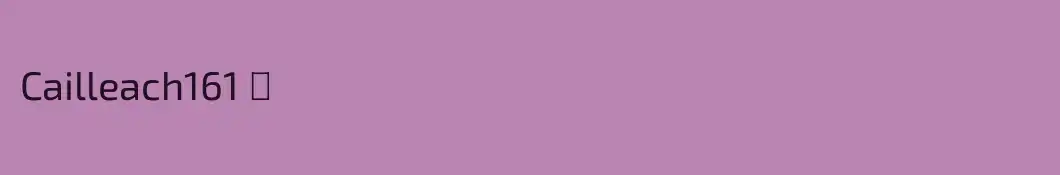Cailleach161 Φ